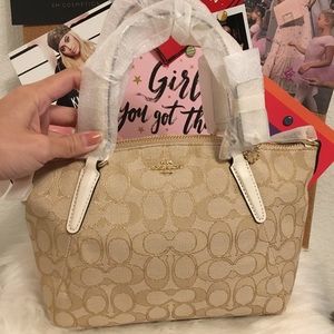 Coach mini satchel